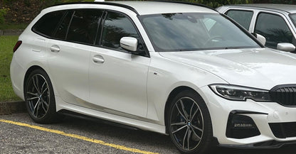 🔥0240🔥SOTTO MINIGONNE ADATTE PER BMW SERIE 3 G20 NERO LUCIDO ABS🔥🔥