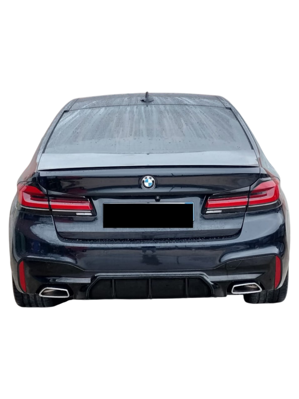 💫ART.4300 Paraurti Posteriore e Diffusore adatto per BMW G30 LCI Look💫
