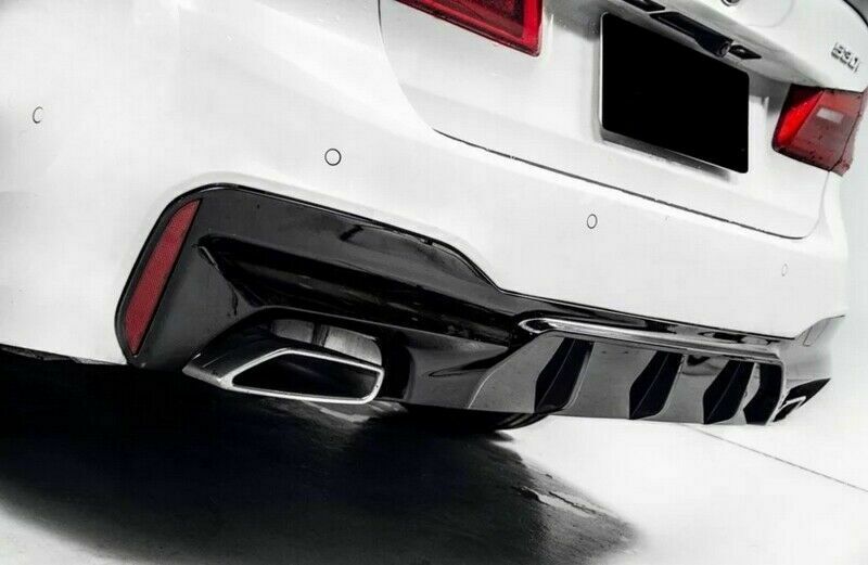💫ART.4300 Paraurti Posteriore e Diffusore adatto per BMW G30 LCI Look💫