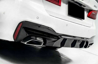 💫ART.4300 Paraurti Posteriore e Diffusore adatto per BMW G30 LCI Look💫