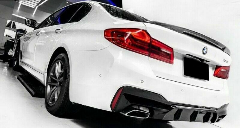 💫ART.4300 Paraurti Posteriore e Diffusore adatto per BMW G30 LCI Look💫