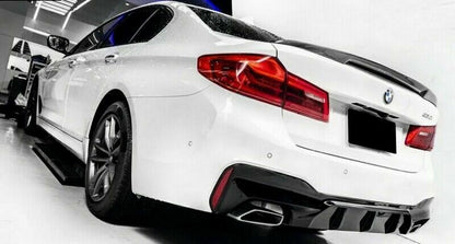 💫ART.4300 Paraurti Posteriore e Diffusore adatto per BMW G30 LCI Look💫