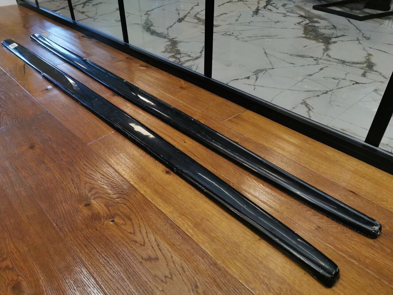 ART.1690 SOTTO MINIGONNE BMW SERIE 5 F10 F11 MSPORT M5 NERO LUCIDO