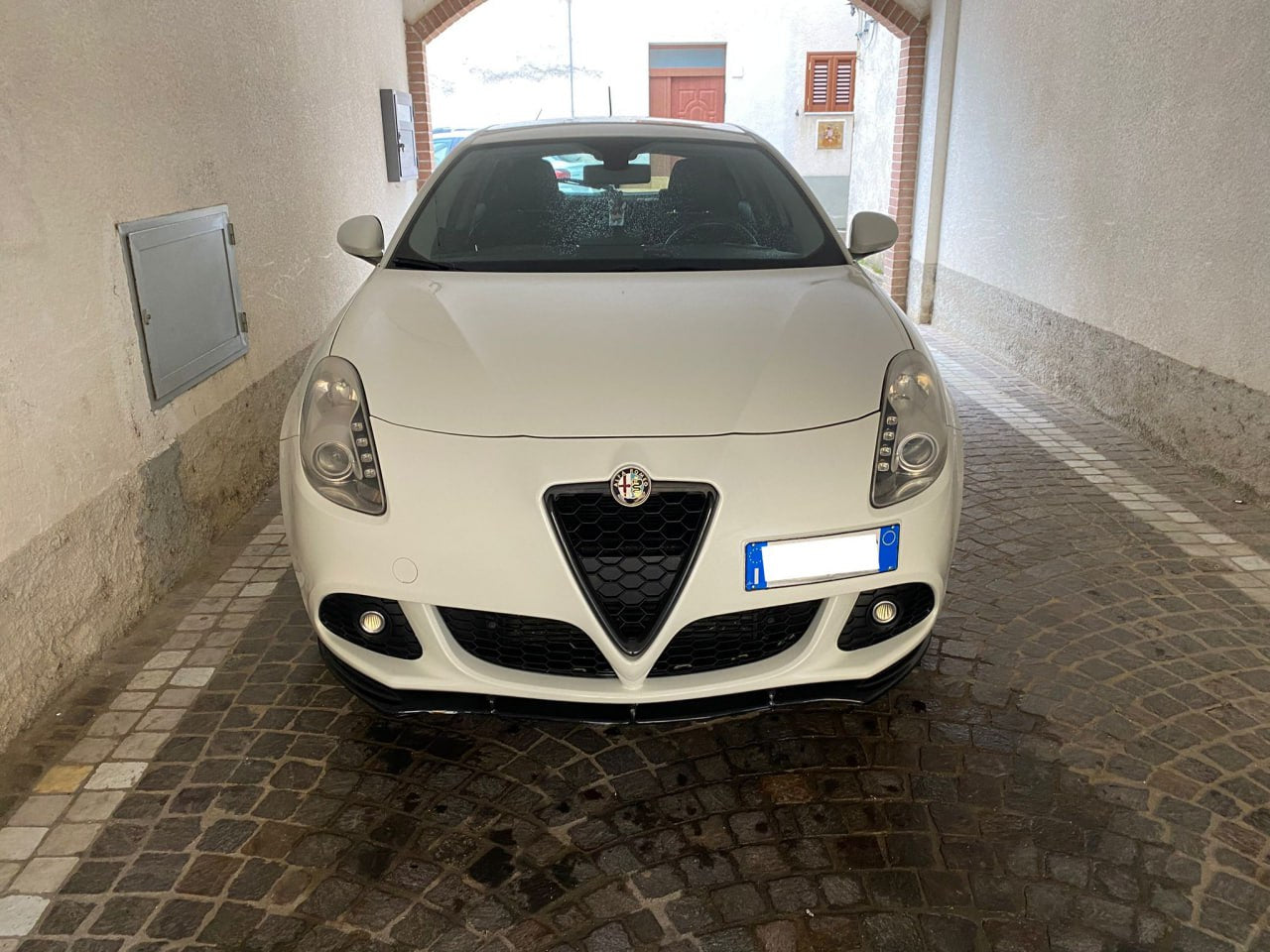 ART. 0059 SPLITTER ALFA ROMEO NERO LUCIDO (GIULIETTA)