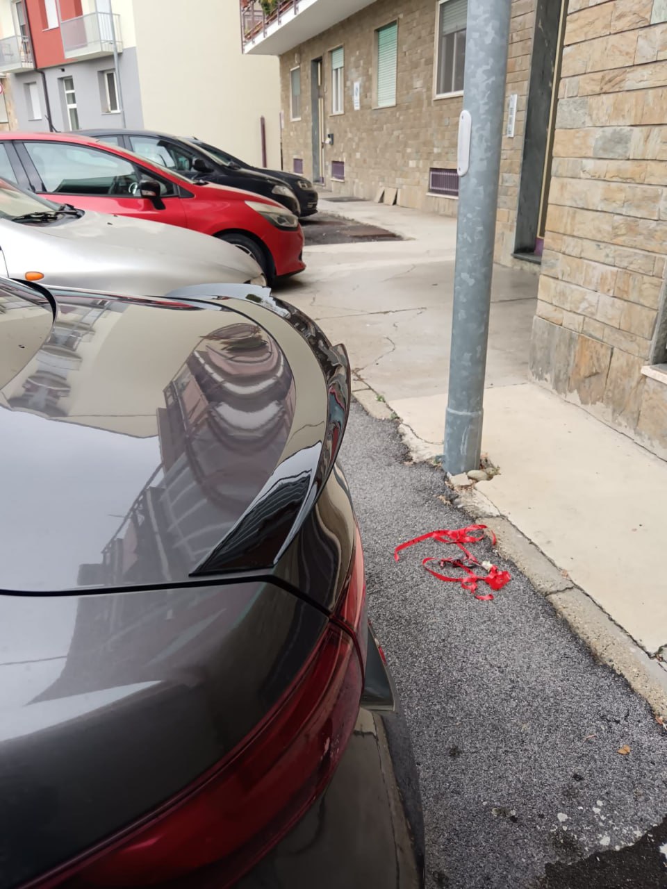 ART. 0232 SPOILER GIULIA GIULIETTA NERO LUCIDO LOOK