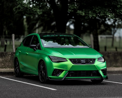 ART. 0031 SPLITTER SEAT IBIZA 6J FR 2017+ NERO LUCIDO
