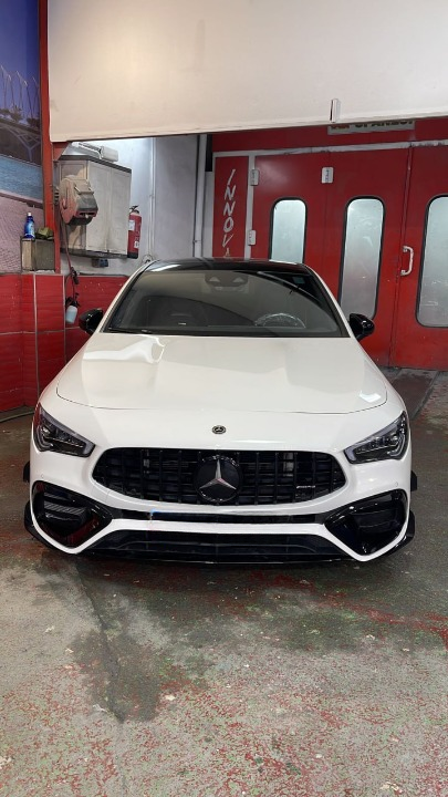 ART. 0786 PARAURTI ANTERIORE MERCEDES CLA W118 LOOK CLA 45