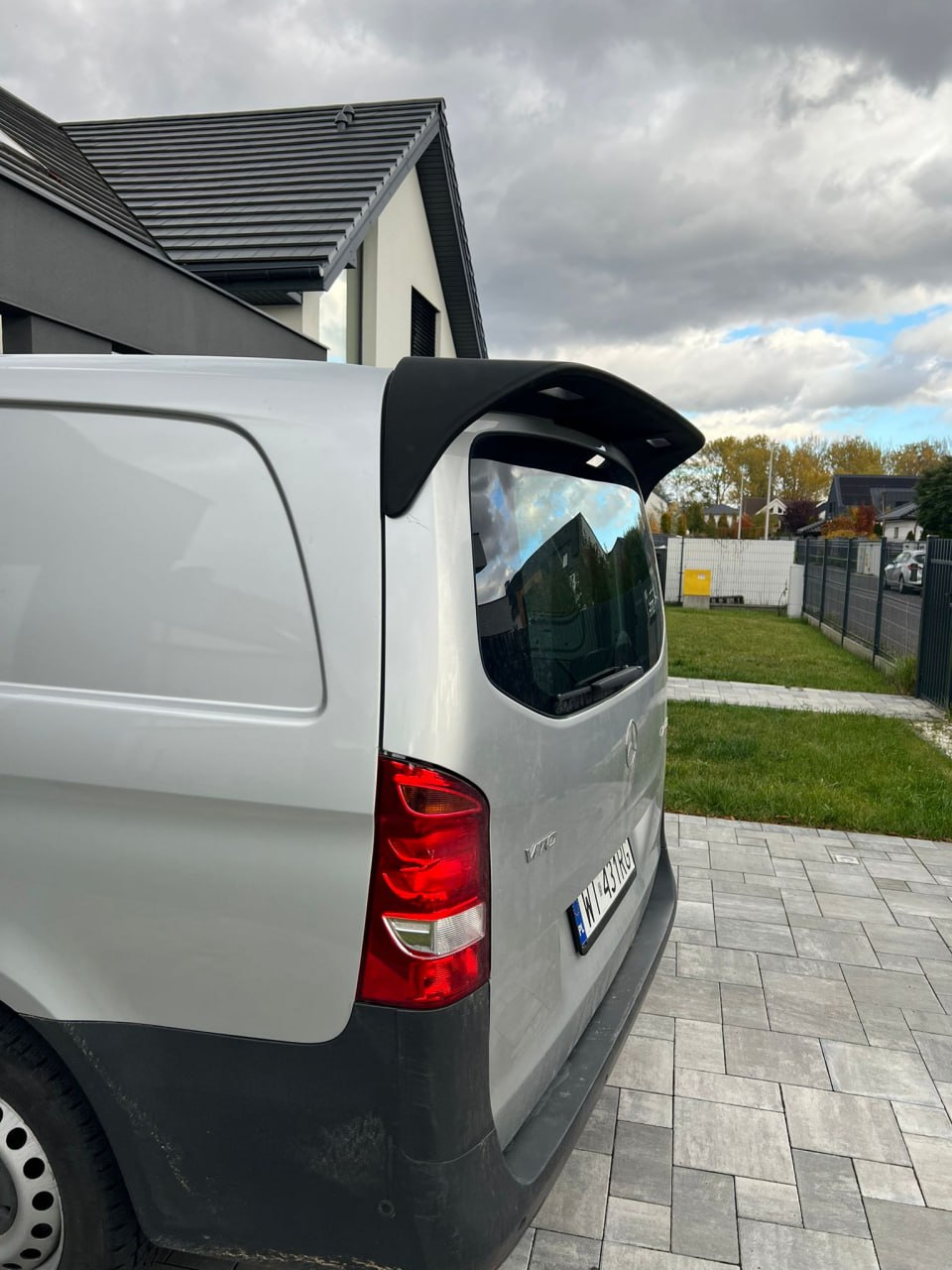 ART.4586  Spoiler tetto MERCEDES VITO 447 grezzo da verniciare
