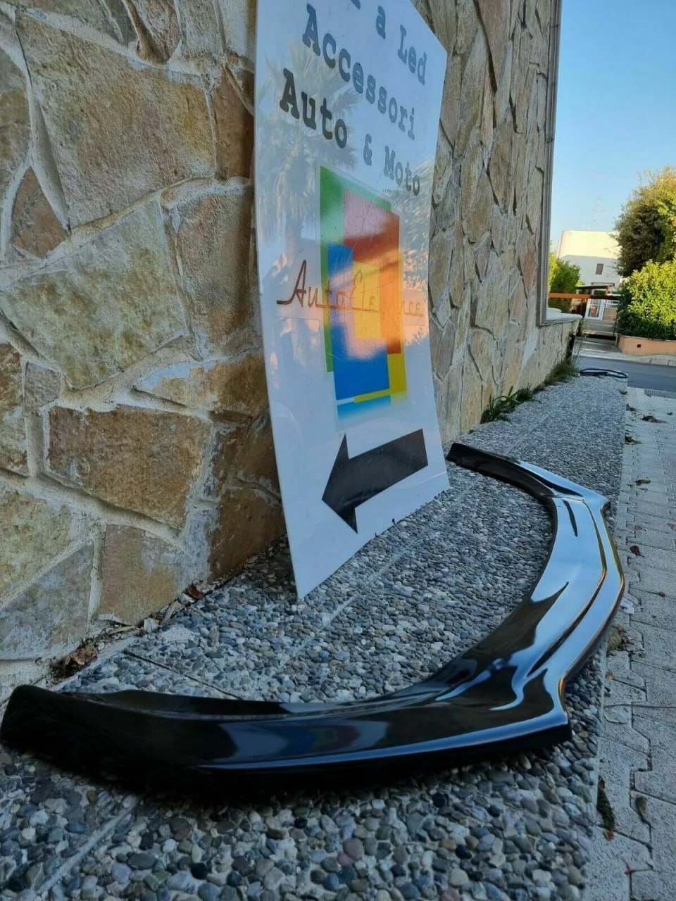 ART. 0178 SPLITTER MERCEDES CLA W118 AMG