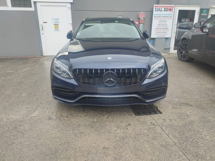 ART. 1818 PARAURTI ANTERIORE MERCEDES CLASSE C W205 2015-2020 LOOK AMG C63