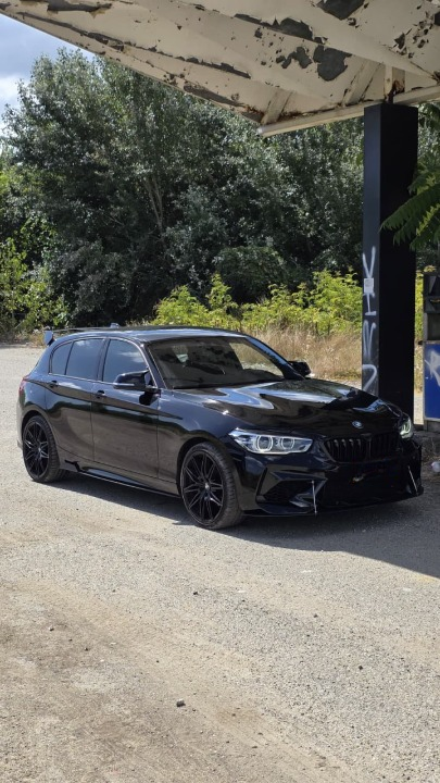 ART.1527 PARAURTI ANTERIORE BMW  SERIE 1 F20 F21 2015-2018 LCI LOOK