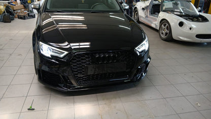 ART. 0788 PARAURTI ANTERIORE AUDI A3 8V 2017-2020 HATCHBACK LOOK RS3