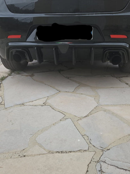 ART. 1924 DIFFUSORE ALFA ROEMO GIULIETTA NERO LUCIDO LOOK TUNING