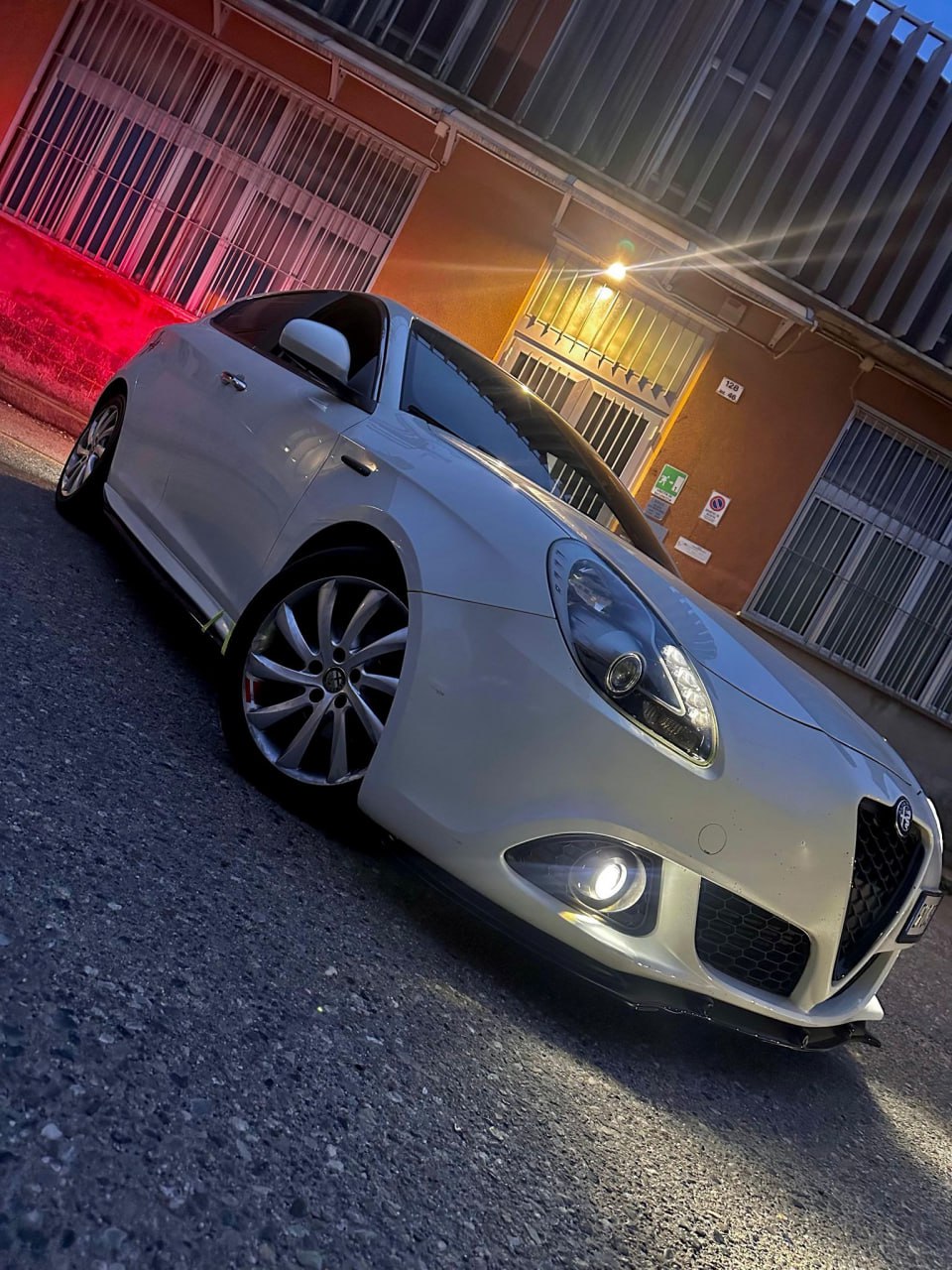 ART. 0274 SPLITTER ALFA ROMEO (GIULIETTA) 3 PEZZI