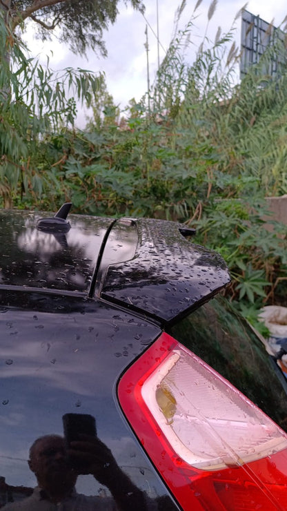 ART. 0268 SPOILER FIAT PUNTO  EVO 2009-2018 NERO LUCIDO