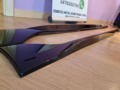 ART. 1080 MINIGONNE VW GOLF 8 LOOK R NERO LUCIDO