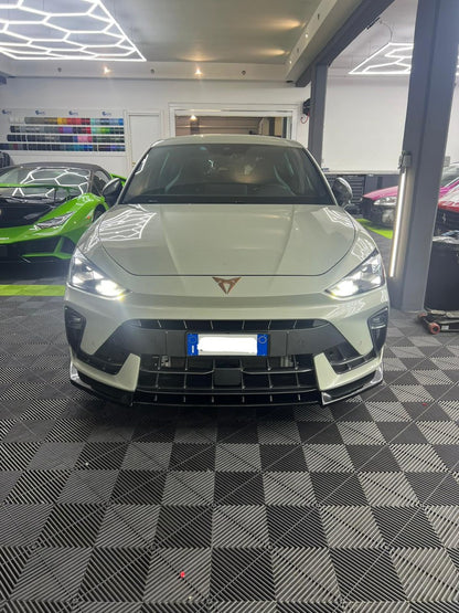 ART.2145 SPLITTER CUPRA Leon MK1 Facelift 2024+ NERO LUCIDO