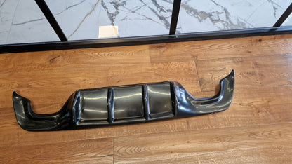 ART.0147  DIFFUSORE BMW SERIE 5 E60 E61 M SPORT 2003-2010 NERO LUCIDO