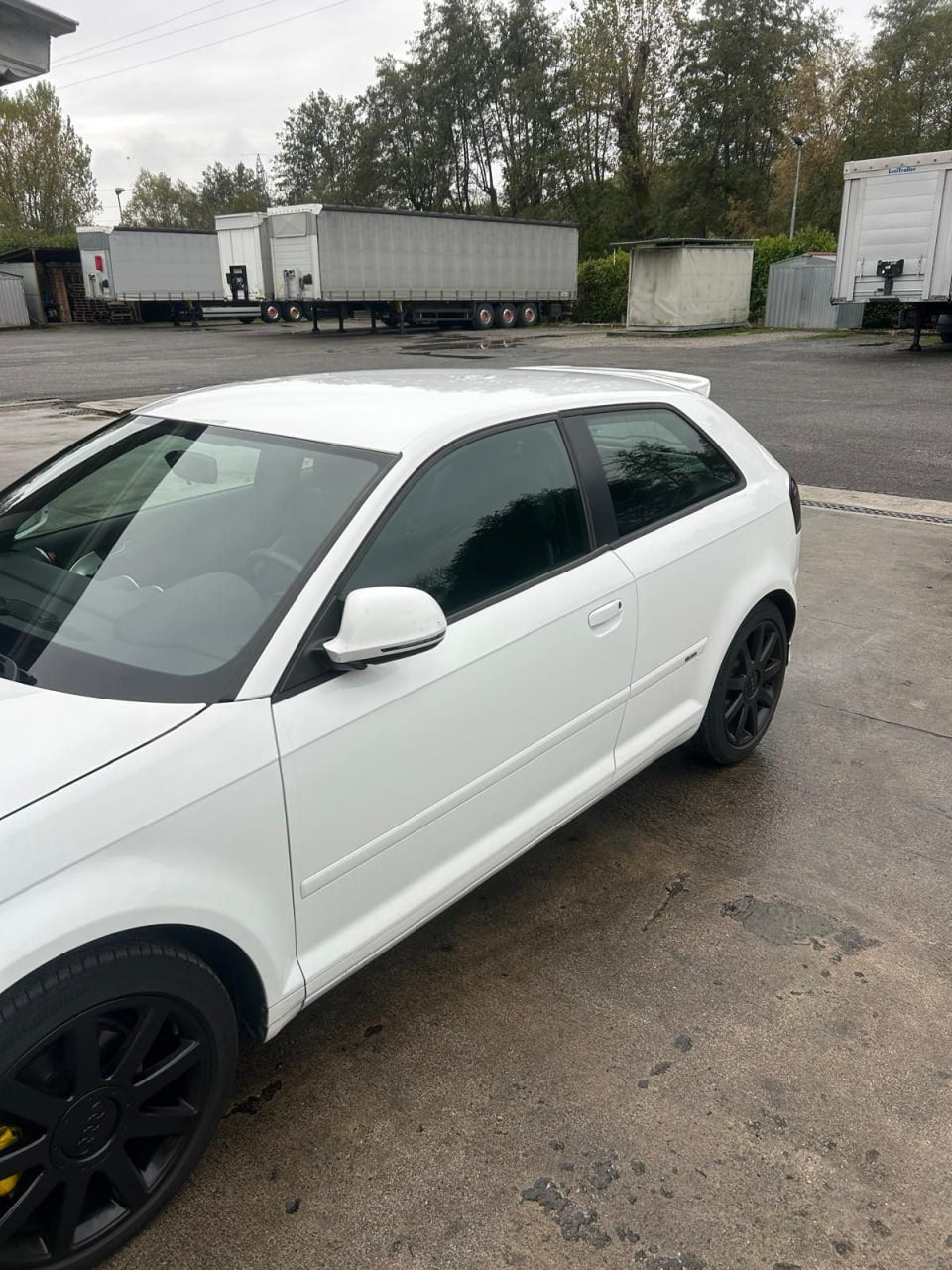 ART. 0631 SPOILER AUDI A3 8P 3D 2004-2013 HATCHBACK LOOK RS3 GREZZO