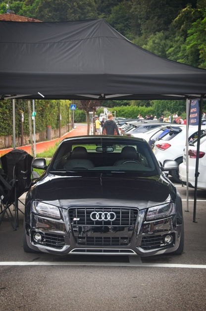 ART. 0607 GRIGLIA AUDI  A5 2007-2011 LOOK S5 CROMATA