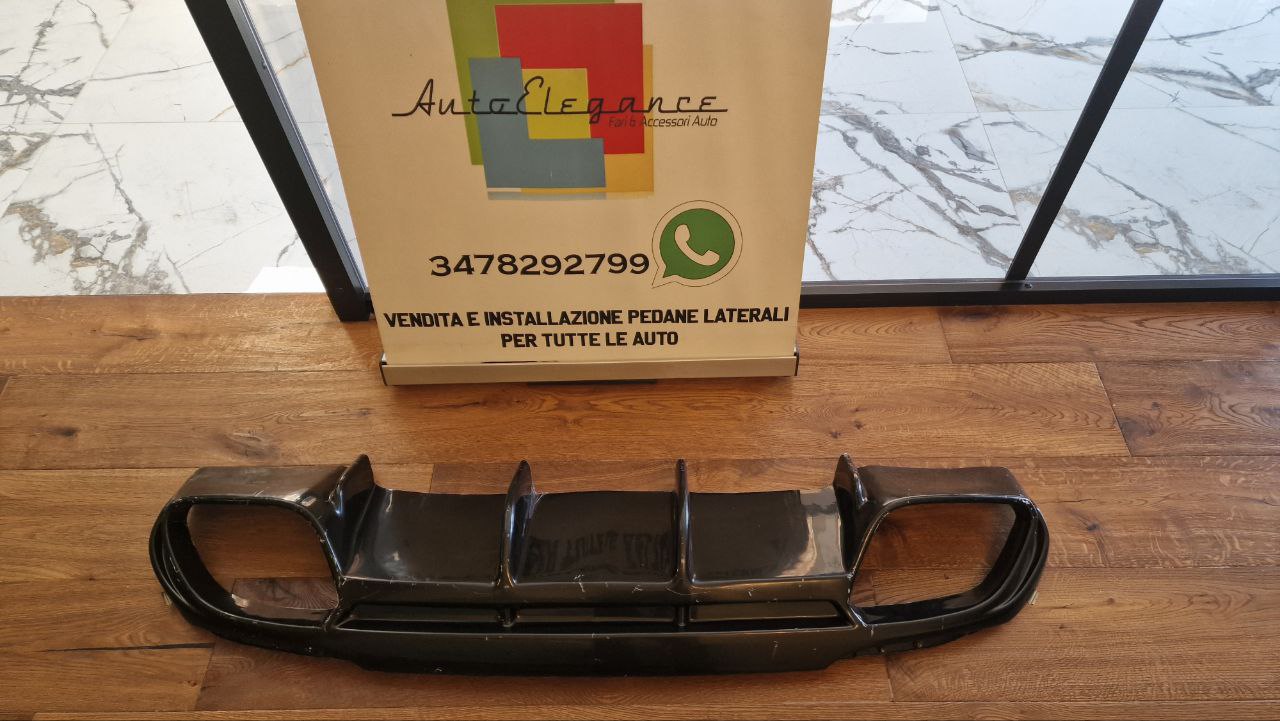 ART. 0345 DIFFUSORE ALFA ROMEO  GIULIA 2016-2021 NERO LUCIDO