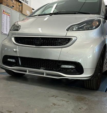 ART.1398 SPLITTER SMART 451 2007-2014 NERO LUCIDO