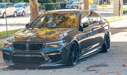 ART. 1009 SPLITTER BMW  SERIE 5 F90 M5 (G30 G31) 2017-2020 NERO LUCIDO