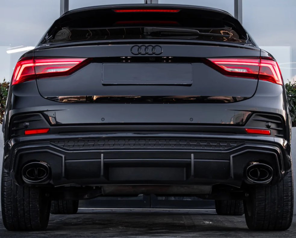 ART.3919 Diffusore  RSQ3 Look per Audi Q3 F3 Sportback (2019-2023) S-line