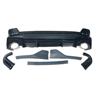 ART.3919 Diffusore  RSQ3 Look per Audi Q3 F3 Sportback (2019-2023) S-line