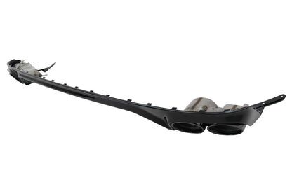 ART.2010 DIFFUSORE  AUDI Q8 2018-2023 S-LINE LOOK SQ8 NERO LUCIDO + TERMINAL