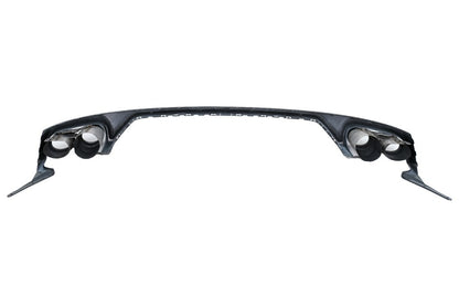 ART.2010 DIFFUSORE  AUDI Q8 2018-2023 S-LINE LOOK SQ8 NERO LUCIDO + TERMINAL