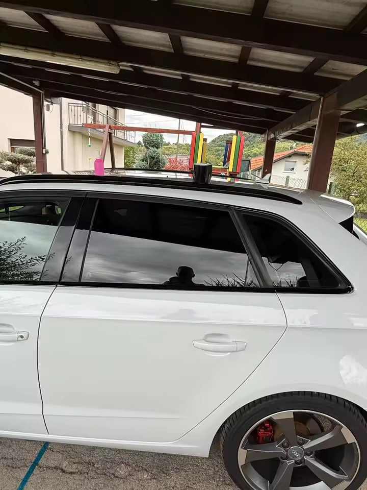 ART.4887 Cornici finestrini neri copertura adesiva window Audi A3 2013-2020