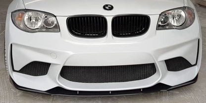 ART.4982  Paraurti completo + splitter  BMW Serie1 M1 Look E81 E87 kit