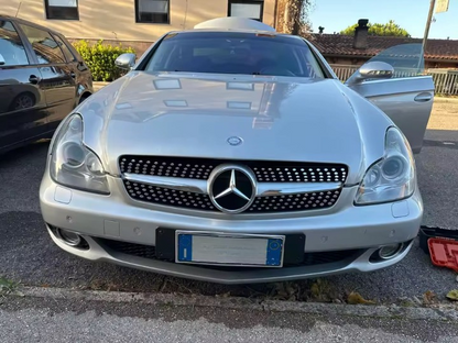 💫ART.4888 Griglia Chrome Argento Stile Diamanti per Mercedes CLS 2005-2008💫