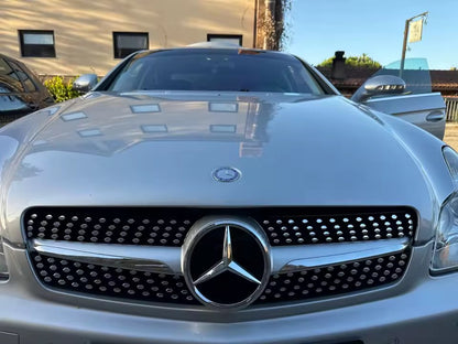 💫ART.4888 Griglia Chrome Argento Stile Diamanti per Mercedes CLS 2005-2008💫
