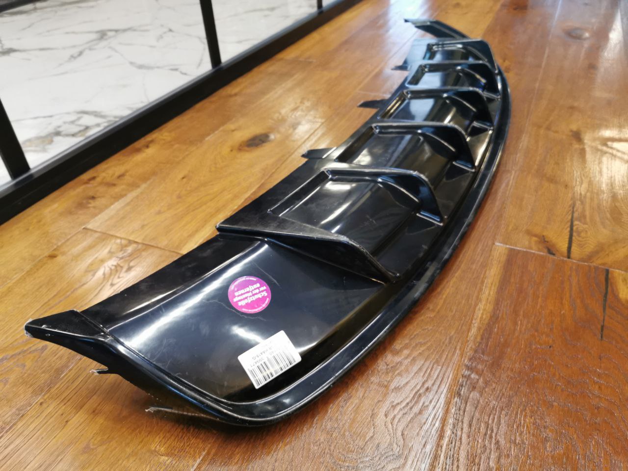 ART. 1848 DIFFUSORE AUDI RS4 A4 B8 2007-2015 STANDARD NERO LUCIDO 2SX