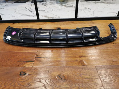 ART. 1848 DIFFUSORE AUDI RS4 A4 B8 2007-2015 STANDARD NERO LUCIDO 2SX