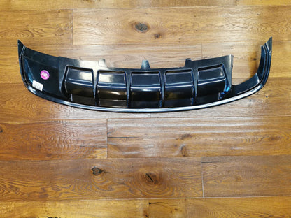 ART. 1848 DIFFUSORE AUDI RS4 A4 B8 2007-2015 STANDARD NERO LUCIDO 2SX