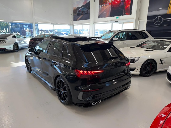 ART. 1085 DIFFUSORE AUDI A3 8Y 2020-2024 SPORTBACK BERLINA LOOK S3