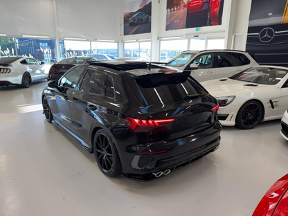 ART. 1085 DIFFUSORE AUDI A3 8Y 2020-2024 SPORTBACK BERLINA LOOK S3