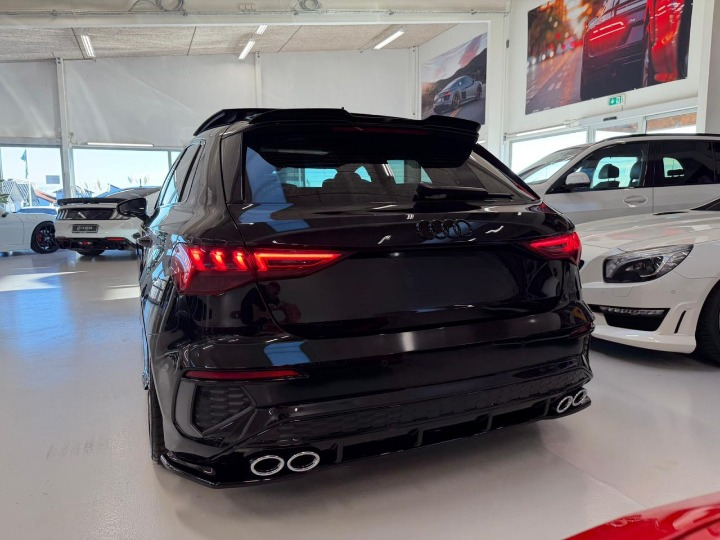 ART. 1085 DIFFUSORE AUDI A3 8Y 2020-2024 SPORTBACK BERLINA LOOK S3