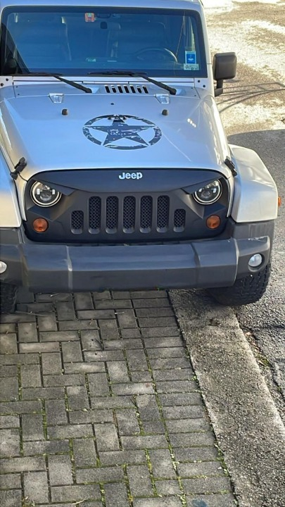 ART. 0030 FARI TONDI ANTERIORI DRL 7 JEEP WRANGLER