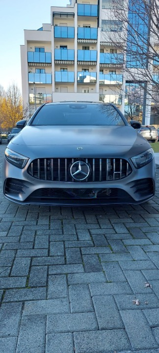 ART. 0067 GRIGLIA MERCEDES CLASSE A W177 CLASSE B W247 AMG LOOK GT CROMATA