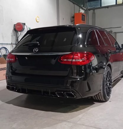 ART.3447 Terminali di Mercedes Classe C (W205) C63 Facelift AMG