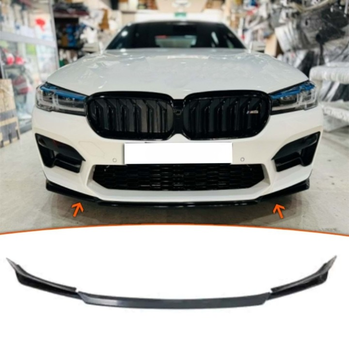 ART.5697 SPLITTER BMW SERIE 5 G30 2017 - 2023 3 Pieces NERO LUCIDO