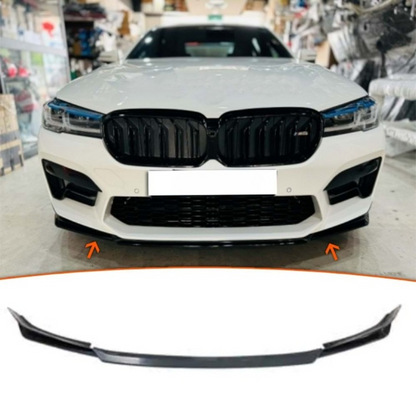 ART.5697 SPLITTER BMW SERIE 5 G30 2017 - 2023 3 Pieces NERO LUCIDO