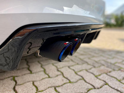 ART. 0063 DIFFUSORE AUDI A3 8V 2012-2016 STANDARD LOOK RS3 NERO LUCIDO (Copia)