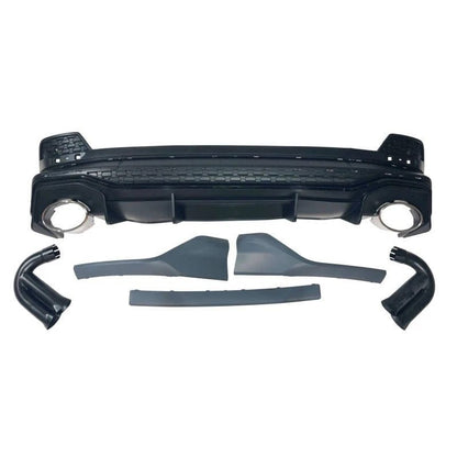 ART.3919 Diffusore  RSQ3 Look per Audi Q3 F3 Sportback (2019-2023) S-line