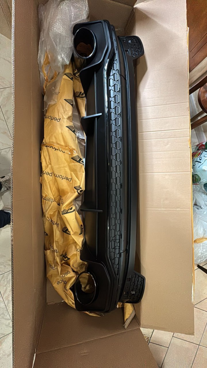 ART.3919 Diffusore  RSQ3 Look per Audi Q3 F3 Sportback (2019-2023) S-line