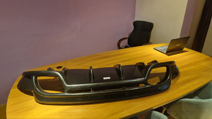 ART. 0405 DIFFUSORE ALFA ROMEO GIULIETTA LOOK QUADRIFOGLIO NERO LUCIDO